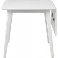 Roxby Drop Leaf Extendable Dining Table - White