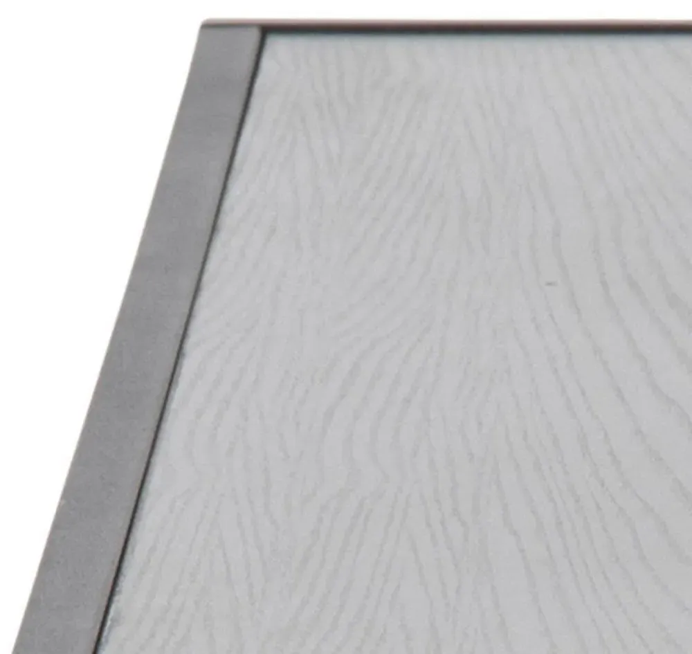 Seaford 120cm Console Table - Black, Melamine