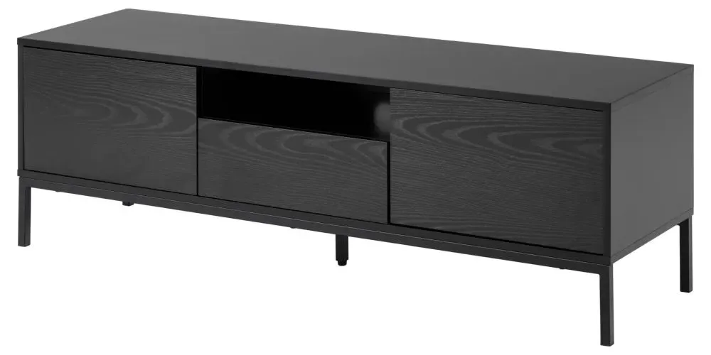 Seaford 140cm TV Unit - Black