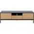 Seaford 140cm TV Unit - Oak, Black