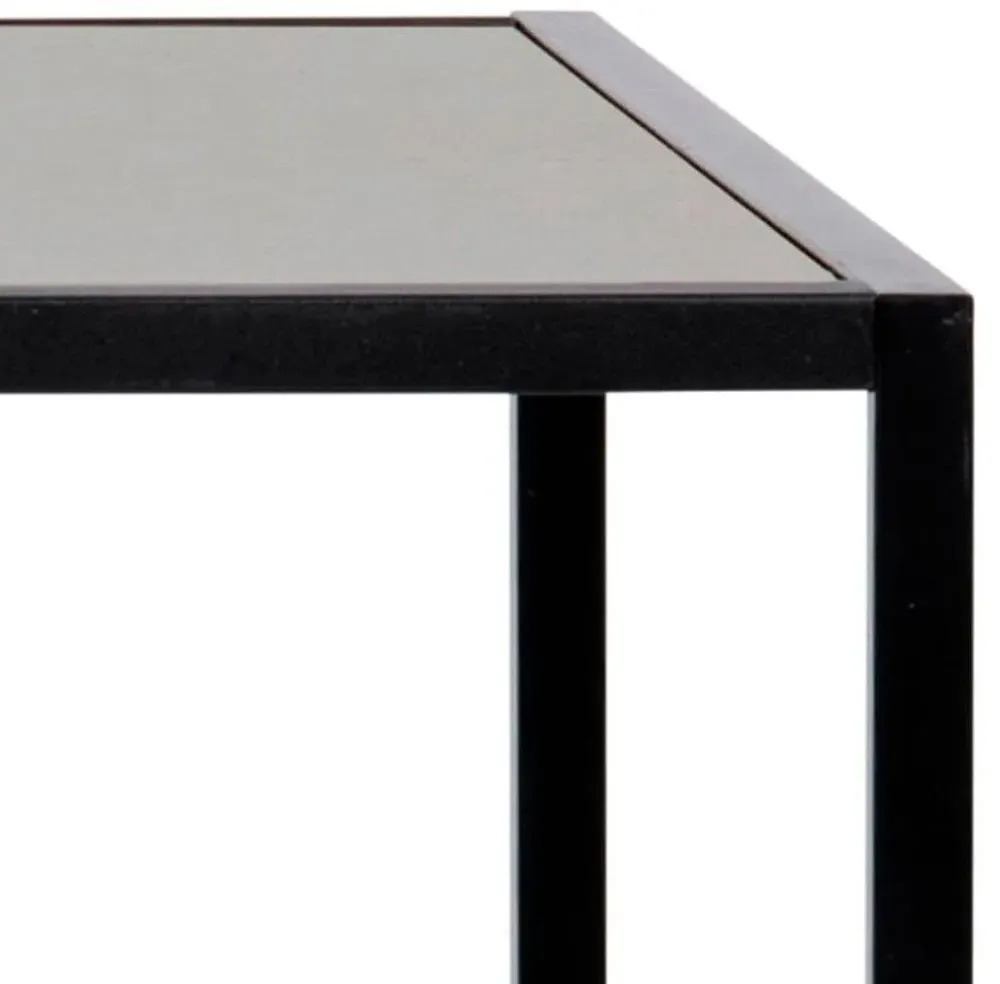 Seaford Bar Table - Black, Melamine