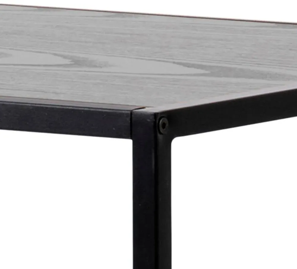 Seaford Bar Table - Black, Melamine