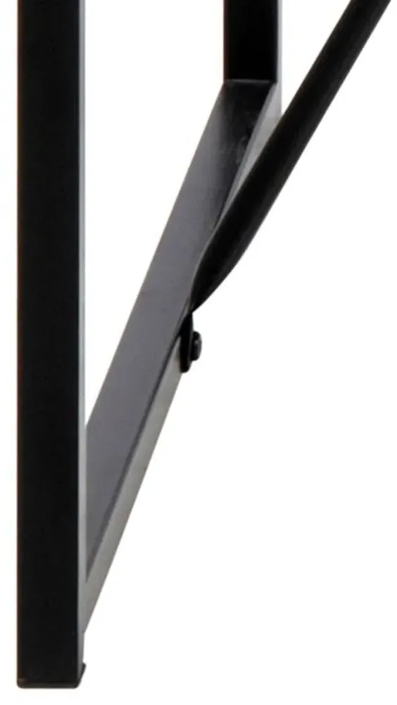 Seaford Bar Table - Black, Melamine