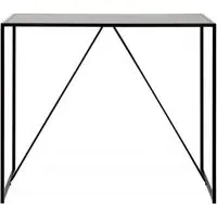 Seaford Bar Table - Black, Melamine