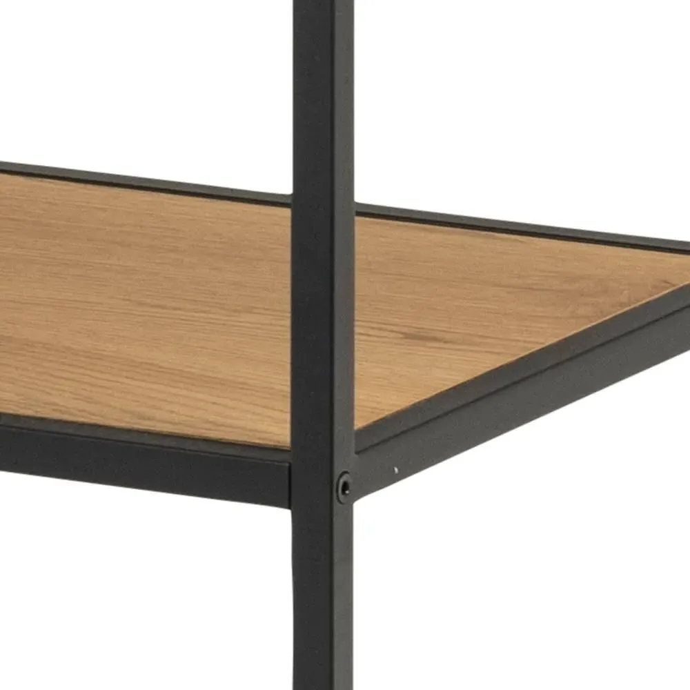 Seaford Large Open Shelving Unit - Oak, Wood