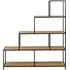 Seaford Large Open Shelving Unit - Oak, Wood