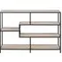Seaford Multi Open Shelving Unit - Sonoma Oak, Black