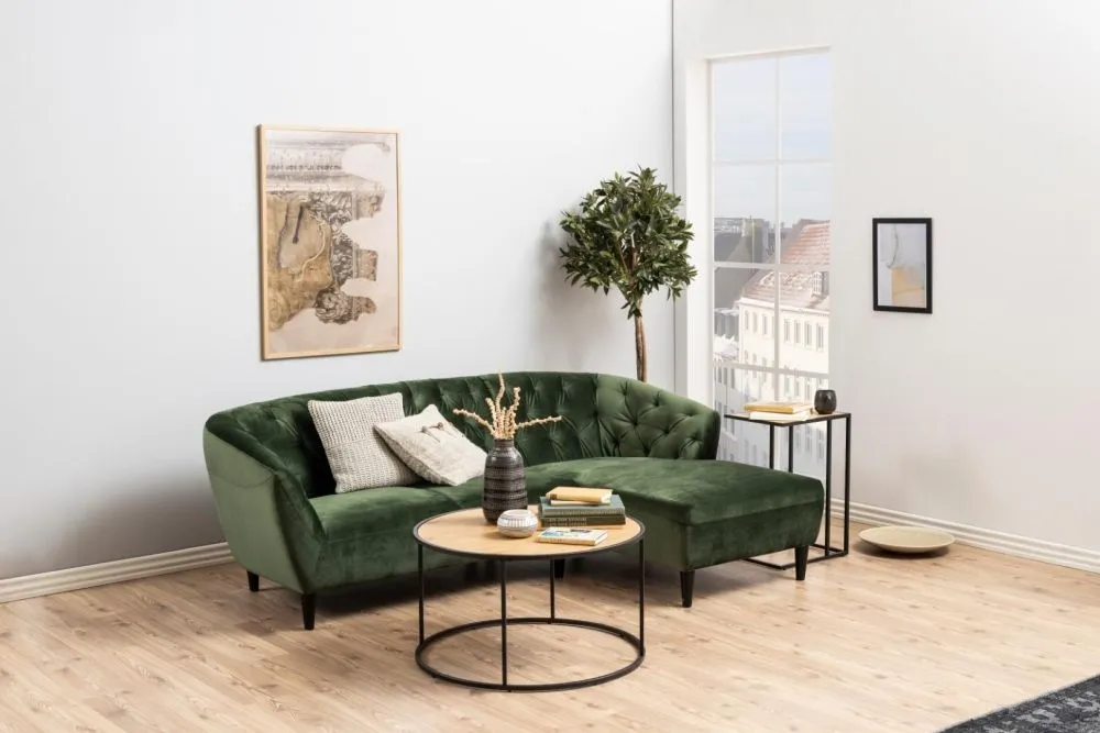 Seaford Round Coffee Table - Oak, Wood