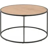 Seaford Round Coffee Table - Oak, Wood
