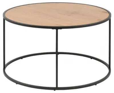 Seaford Round Coffee Table - Oak, Wood image