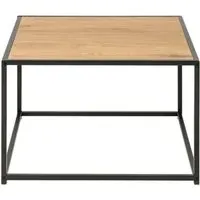 Seaford Square Coffee Table - Wild Oak, Black
