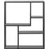 Seaford Wall Rack - Black, Melamine