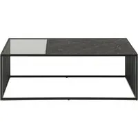 Strington Coffee Table - Black, Marble