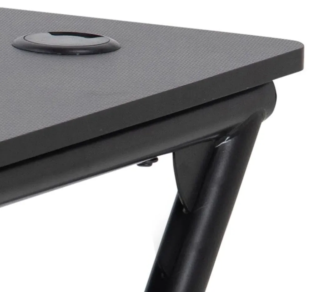 Trooper Gaming Desk - Black