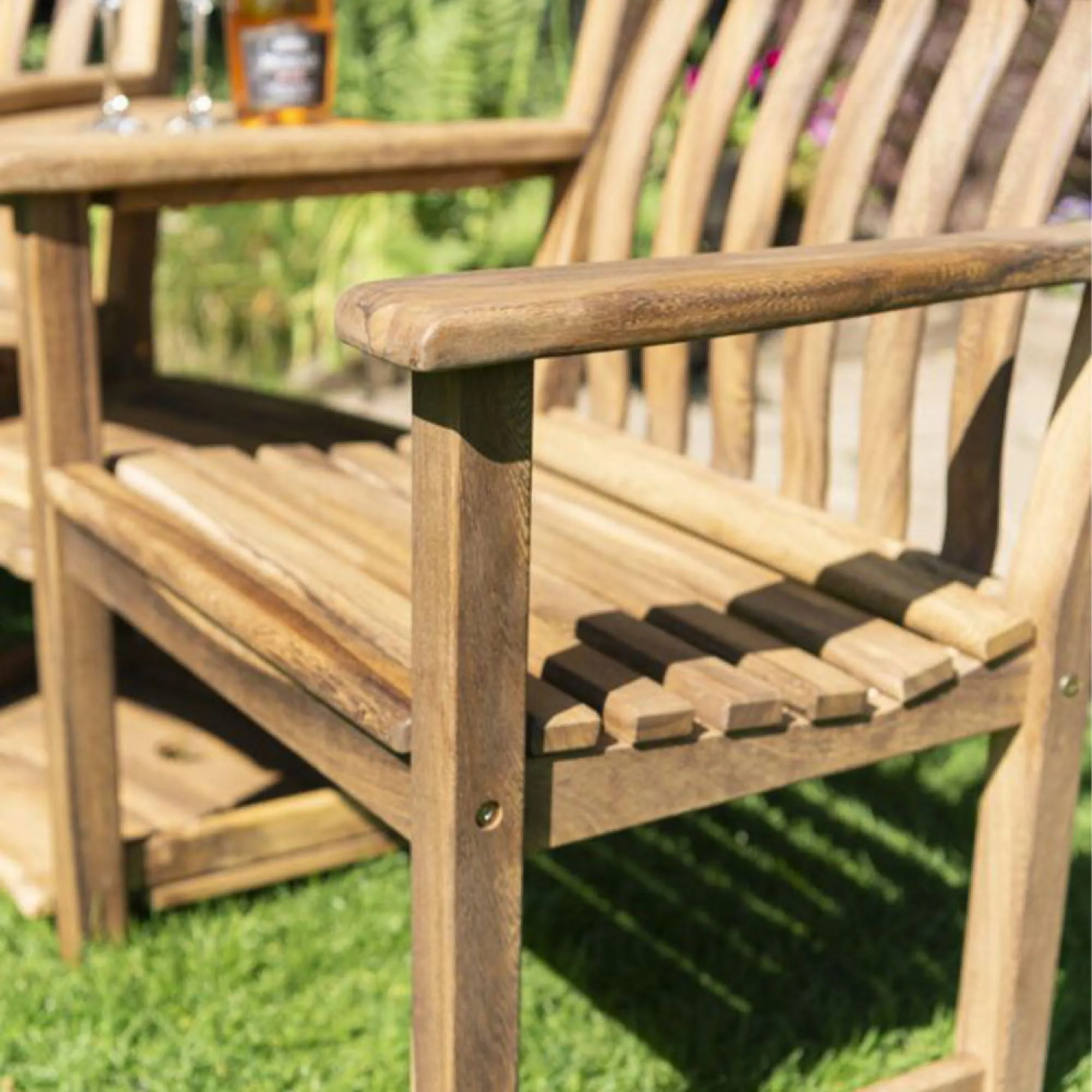 Albany Acacia Wood Garden Companion Set - Natural