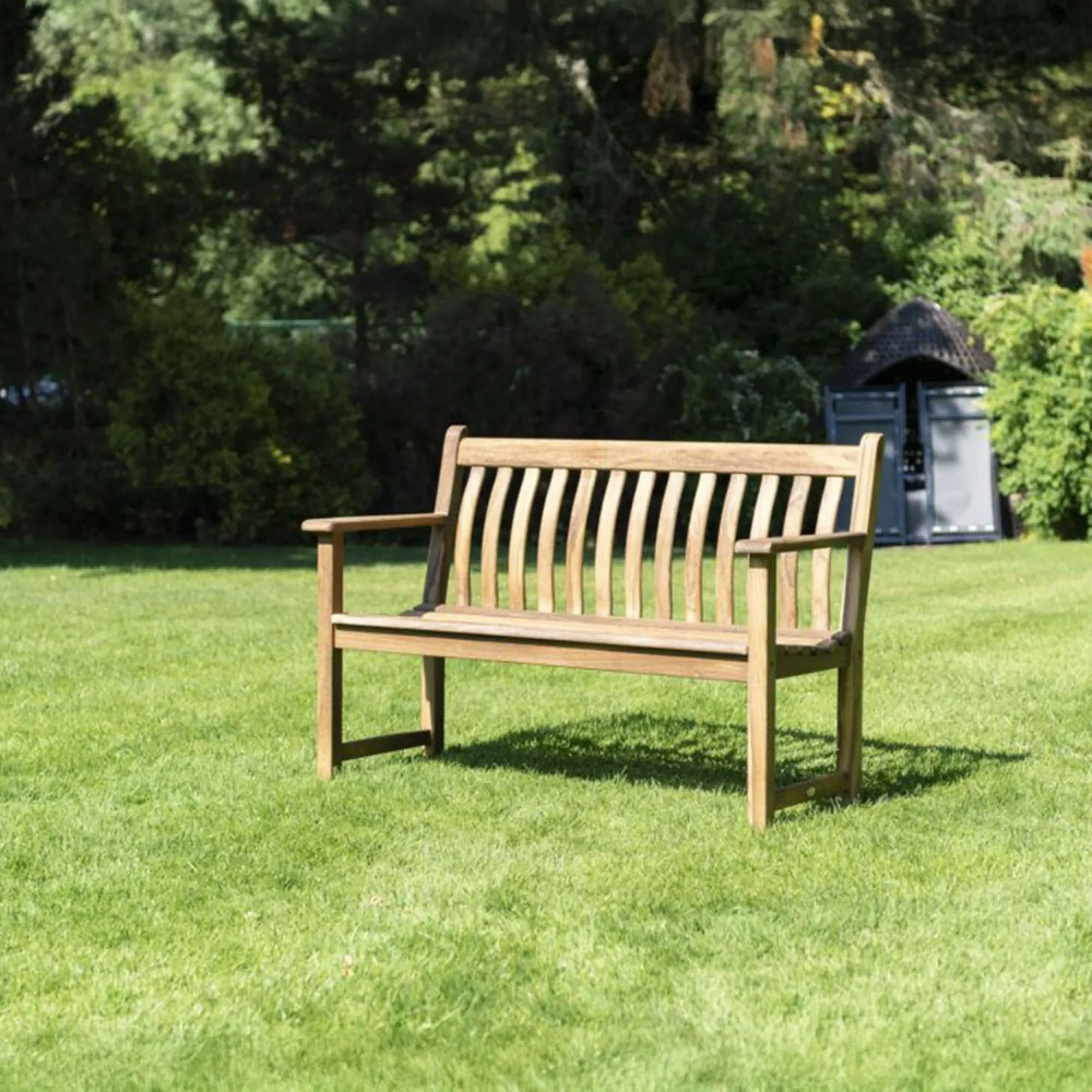 Albany Broadfield 4ft Garden Bench - Natural, Acacia Wood