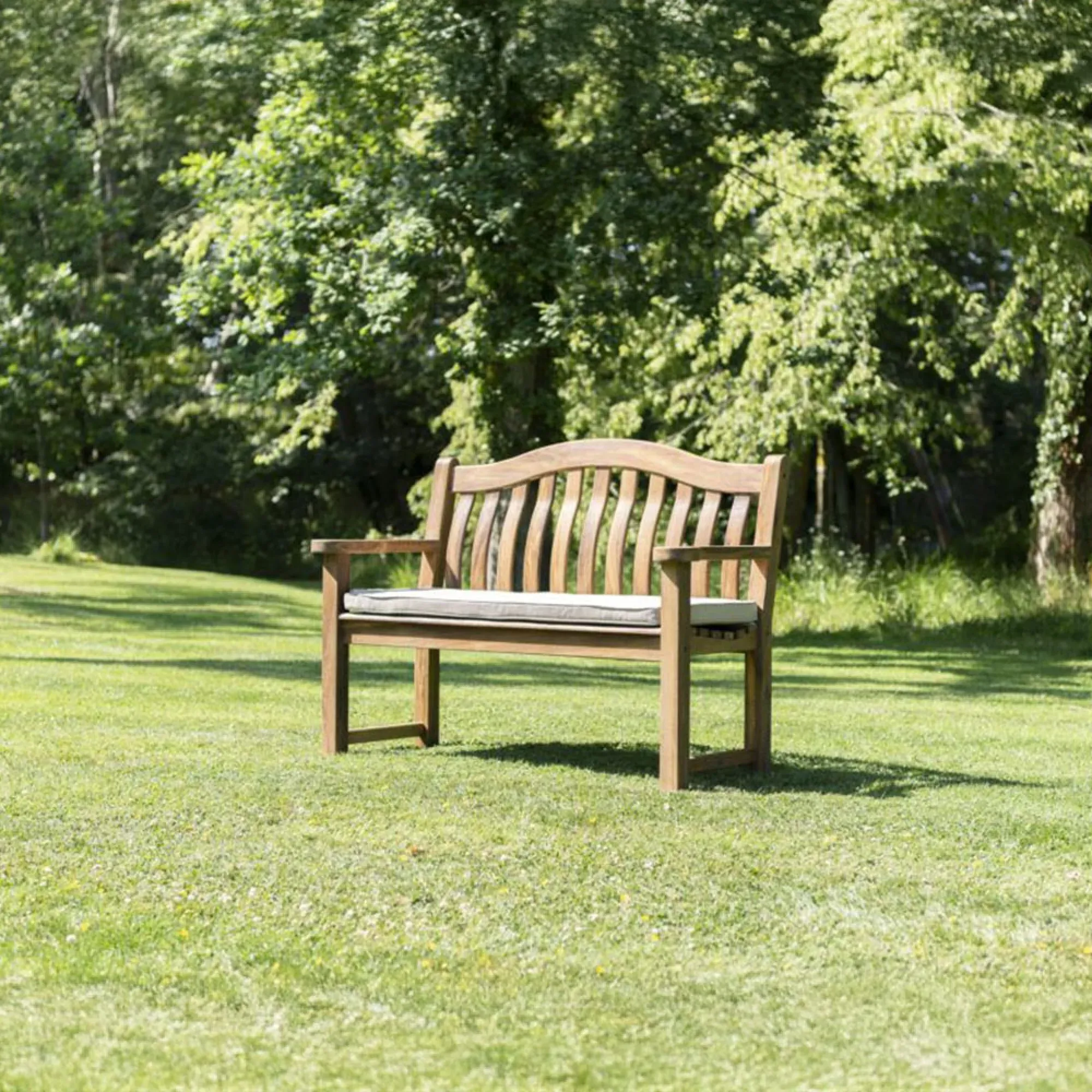 Albany Turnberry 4ft Garden Bench - Natural, Acacia Wood