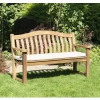 Albany Turnberry 5ft Garden Bench - Natural, Acacia Wood