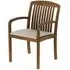 Bolney Acacia Wood Garden Dining Armchair - Brown