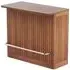 Bolney Garden Bar Counter - Brown, Acacia Wood