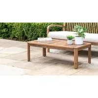 Bolney Garden Coffee Table - Brown, Acacia Wood