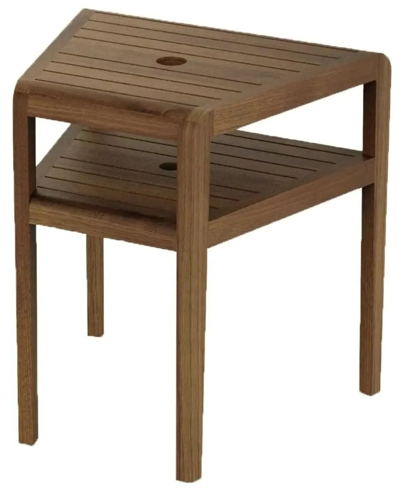 Bolney Garden Companion Table - Brown, Acacia Wood