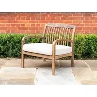 Bolney Garden Lounge Chair - Brown, Acacia Wood