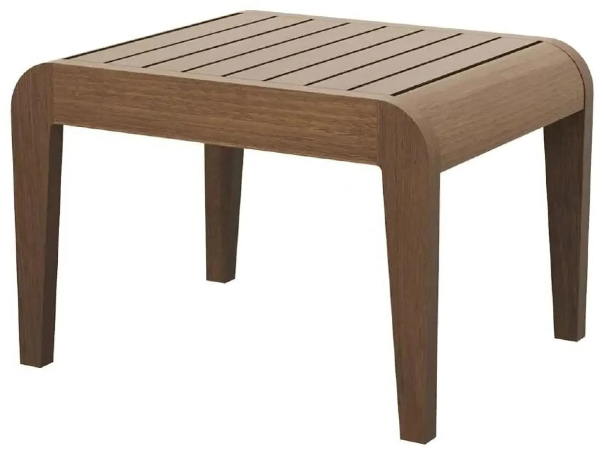 Bolney Garden Side Table - Brown, Acacia Wood