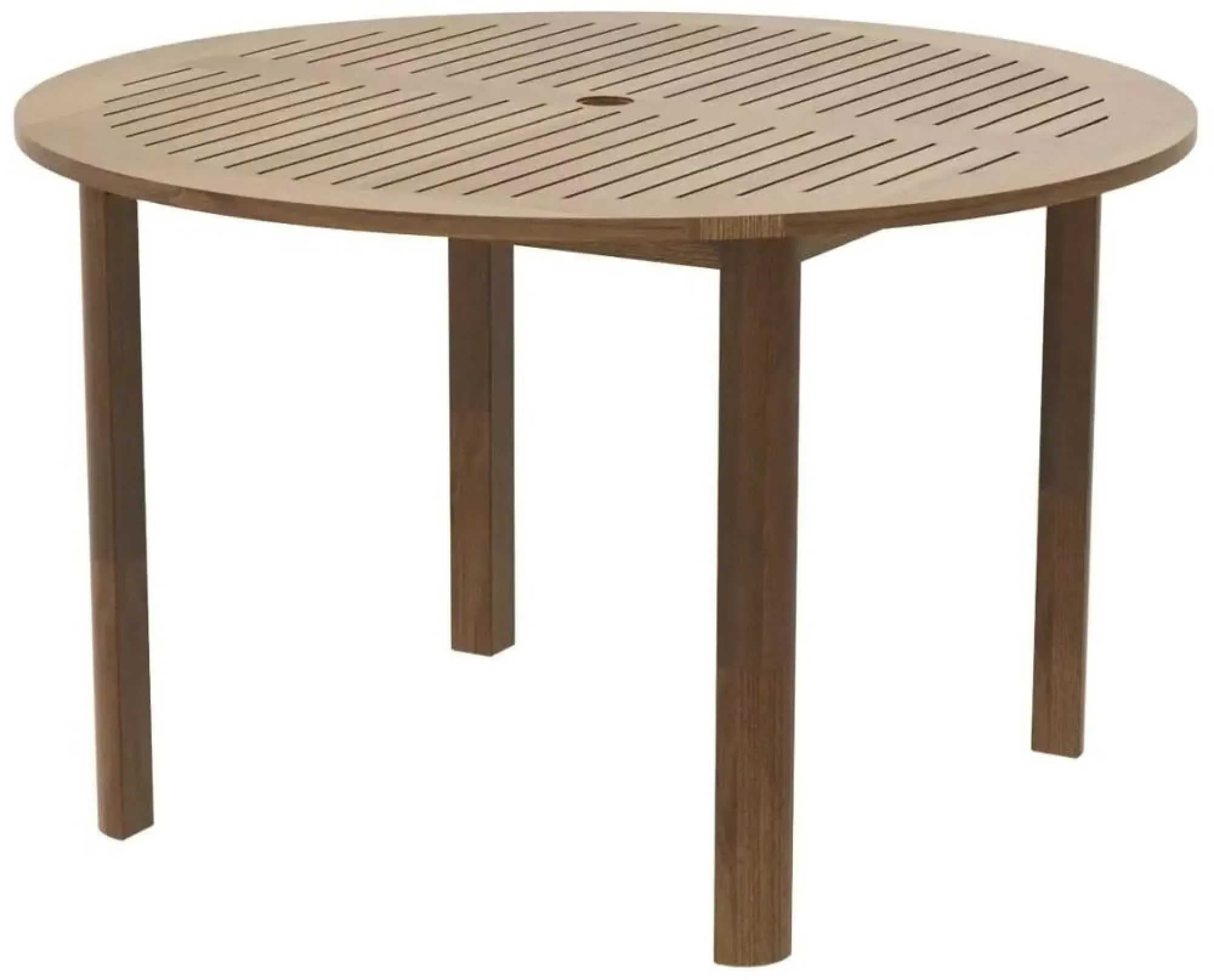 Bolney Round Garden Dining Table - Brown, Acacia Wood