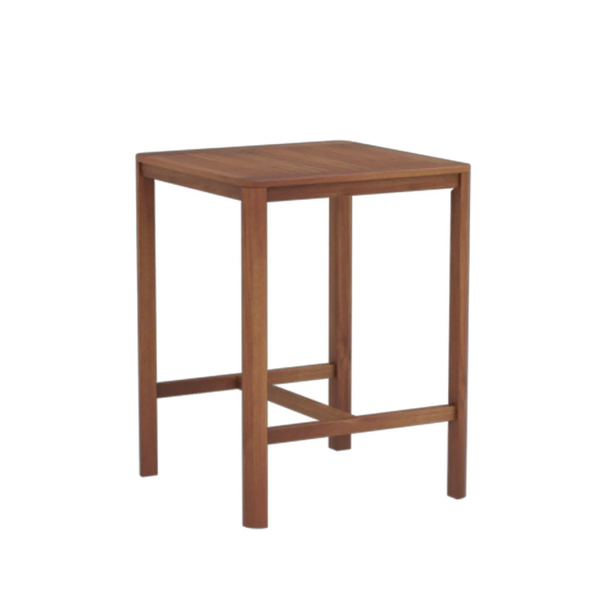 Bolney Square Garden Bar Table - Natural, Acacia Wood