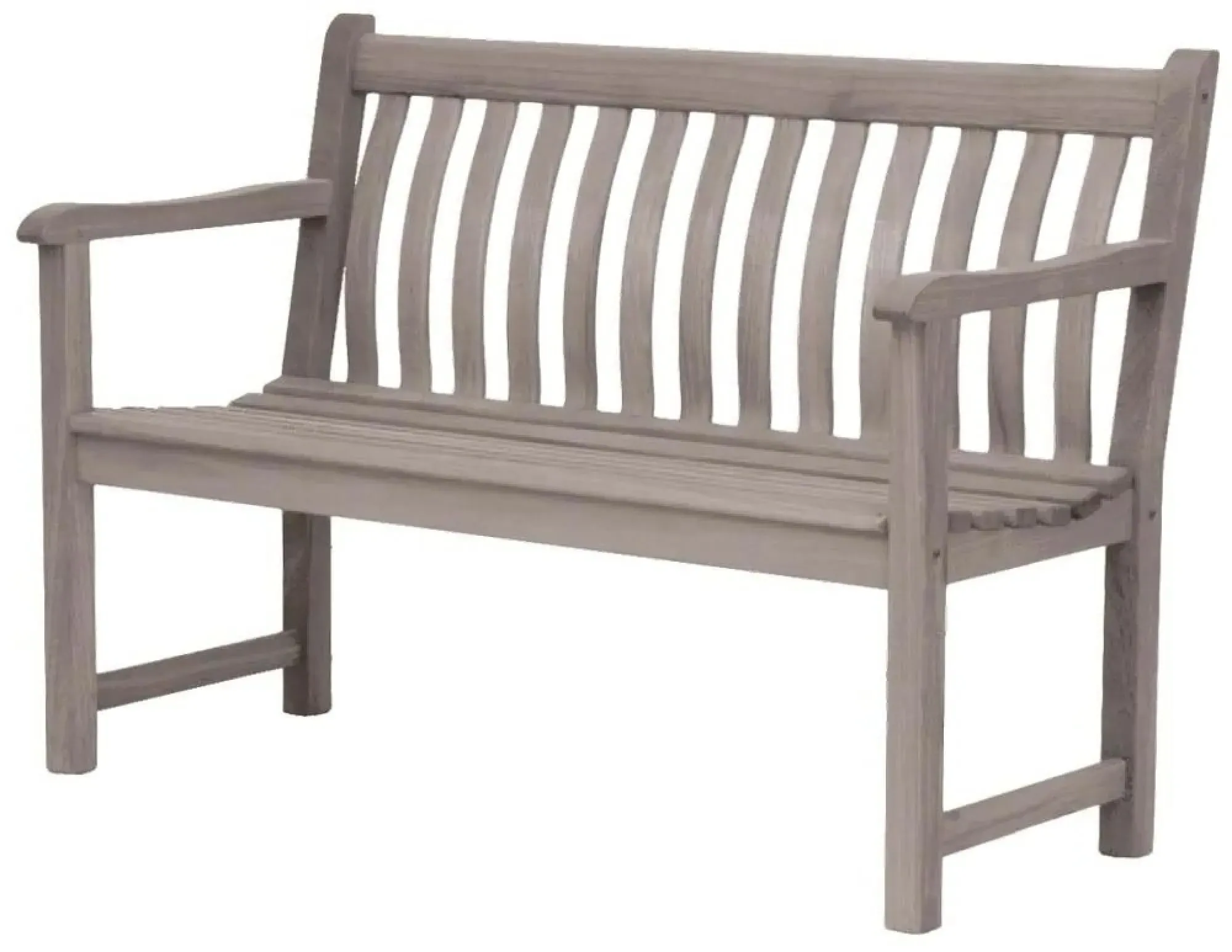Broadfield 4ft Garden Bench - Grey, Acacia