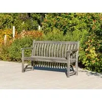 Broadfield 4ft Garden Bench - Grey, Acacia