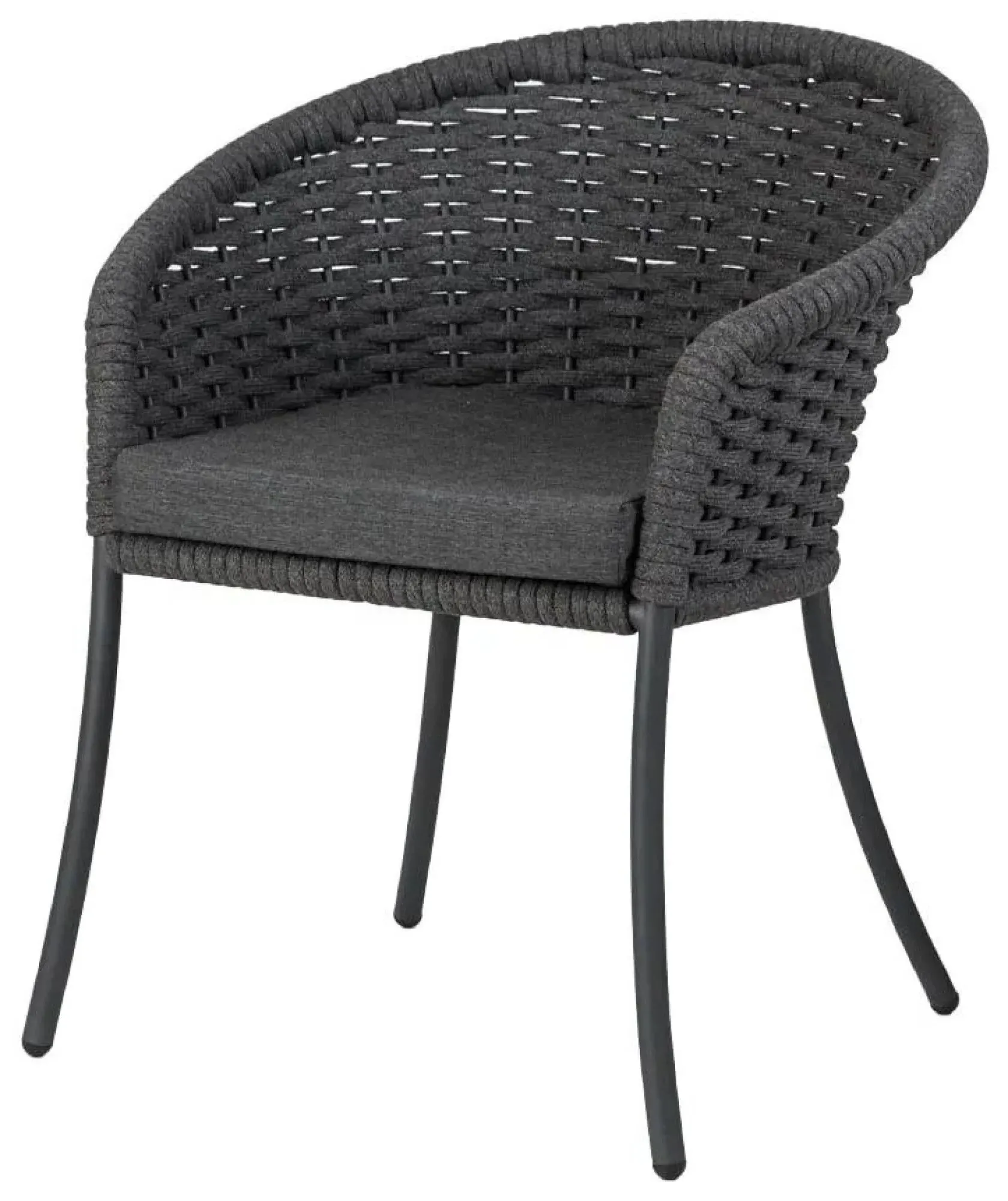 Cordial Garden Dining Chair - Grey