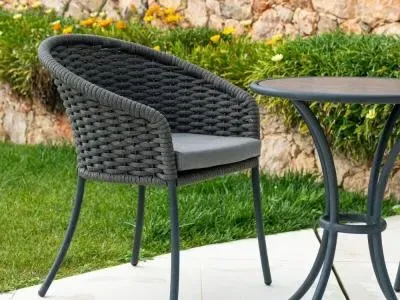 Cordial Garden Dining Chair - Grey image