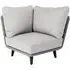 Cordial Luxe Garden Corner Module - Light Grey