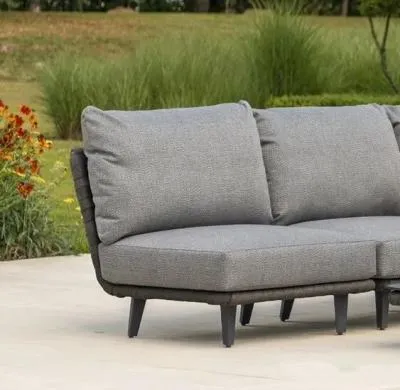 Cordial Luxe Garden Mid Module - Dark Grey