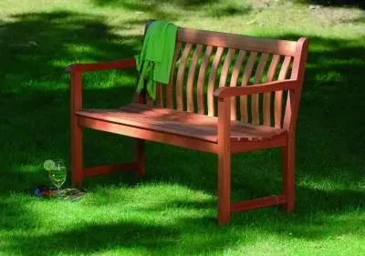 Cornis Broadfield 4ft Garden Bench - Oiled