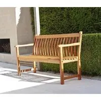 Cornis Broadfield 5ft Garden Bench - Oiled