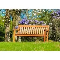 Cornis St George 4ft Garden Bench - Oiled