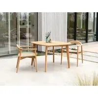 Dana Square Garden Dining Table - Teak