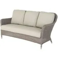 Hazelmere 3-Seater Garden Sofa - Grey, Weave