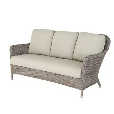 Hazelmere 3-Seater Garden Sofa - Grey, Weave image