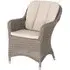 Hazelmere Garden Dining Armchair - Grey, Weave