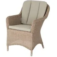 Hazelmere Garden Dining Armchair - Natural, Weave