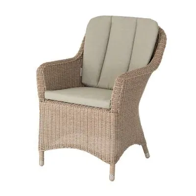 Hazelmere Garden Dining Armchair - Natural, Weave