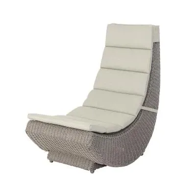 Hazelmere Garden Lazy Chair - Grey, Weave image