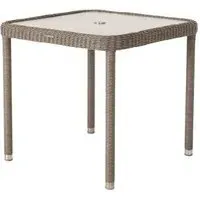 Hazelmere Round Dining Table - Grey, Weave