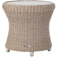 Hazelmere Round Side Table - Natural, Weave