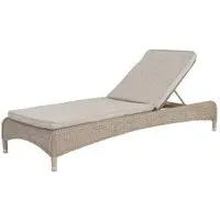Hazelmere Stacking Garden Sunbed - Natural, Weave