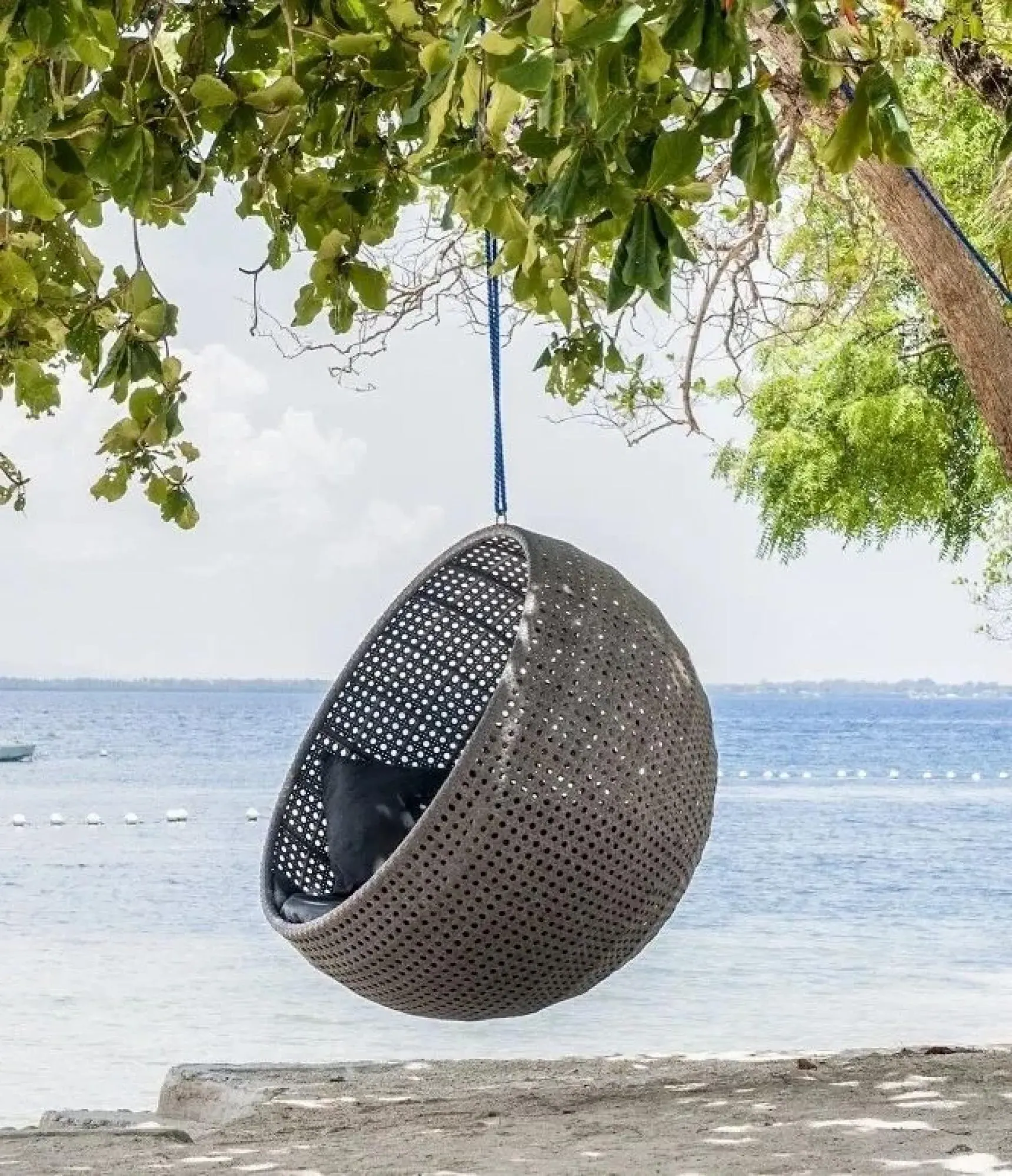 Monte Carlo Garden Hanging Chair - Grey